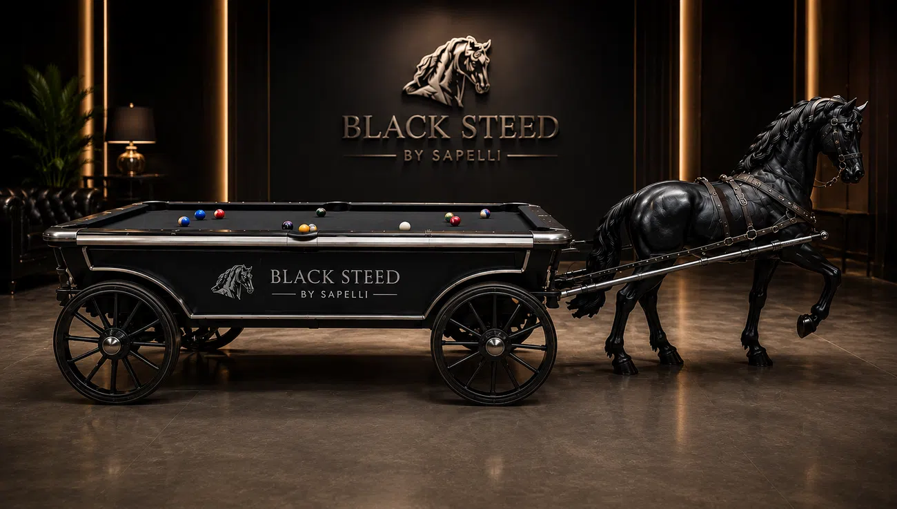 Black Steed original Sapelli model photograph