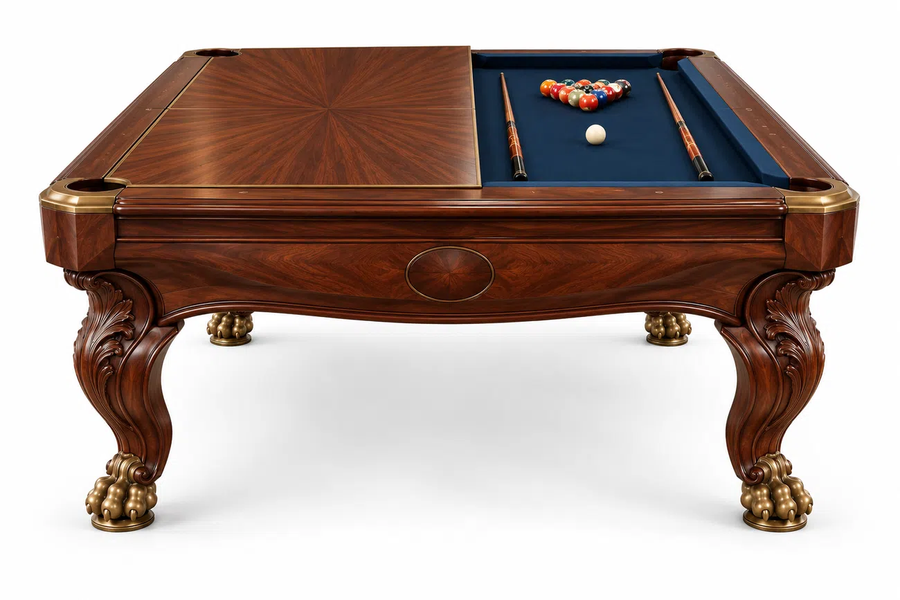 Sapelli billiard pool table History V5 — 4